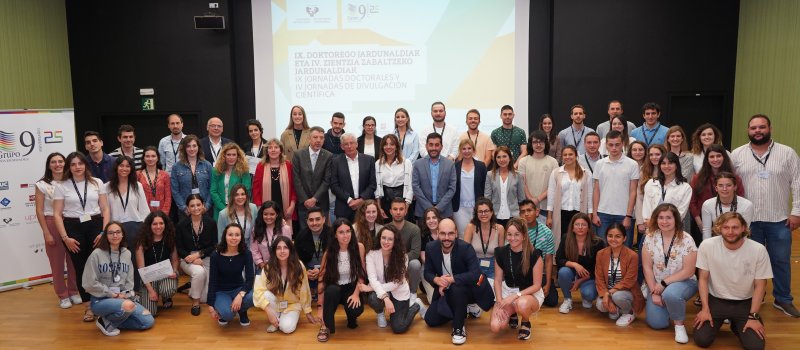 Clausura de las IX Jornadas Doctorales y de las IV Jornadas de Divulgación del G-9 de Universidades en la Escuela de Ingeniería de Bilbao